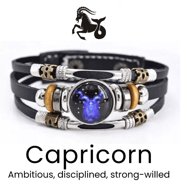 🌌 Bär ditt öde: Armbandet med de 12 stjärntecknen 🌌