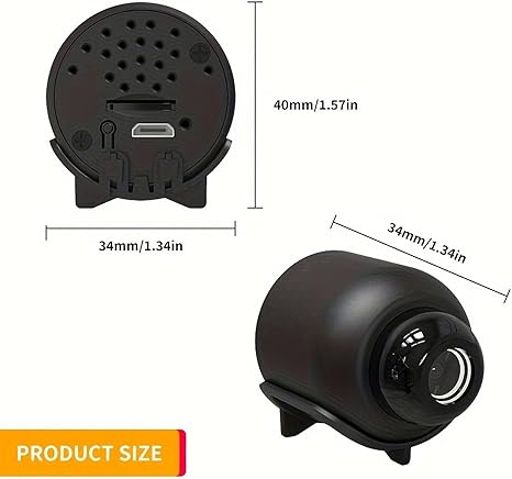 🔥Trådlösa dolda kameror, kompakta inomhus- och utomhuskameror med fjärrövervakningsfunktion