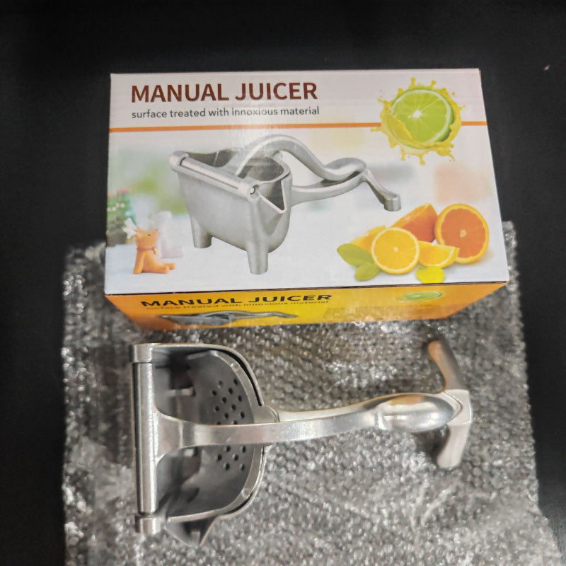 Manuell juicepress/citruspress i rostfritt stål 304 för hemmaköket