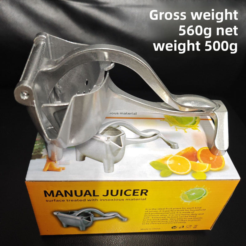 Manuell juicepress/citruspress i rostfritt stål 304 för hemmaköket