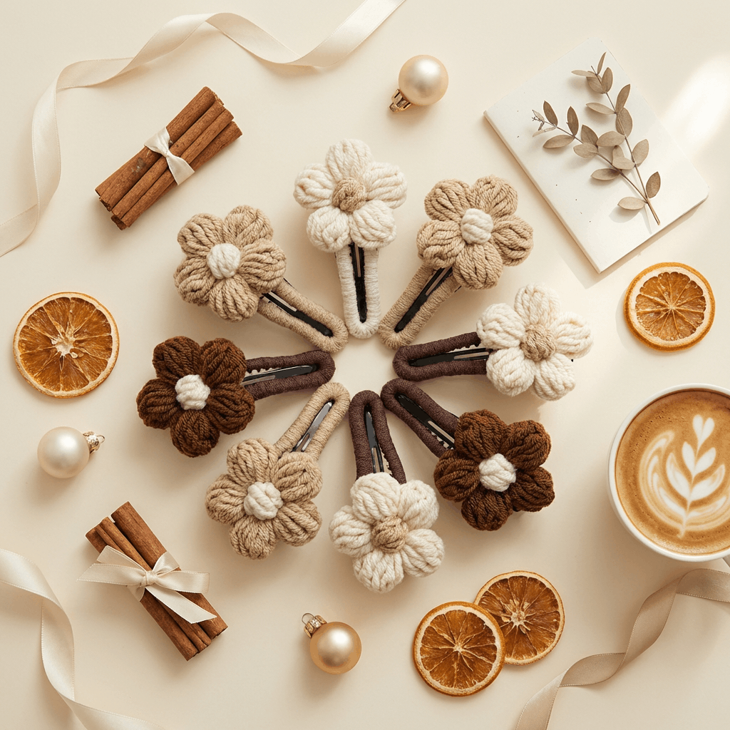 🌸Mjuk, tjock hårklämma – Icke-irriterande ankaformad klämma