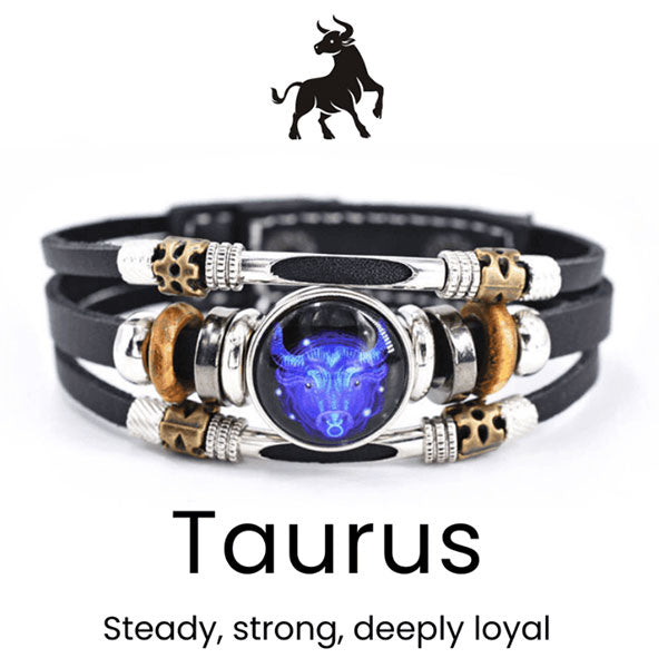 🌌 Bär ditt öde: Armbandet med de 12 stjärntecknen 🌌