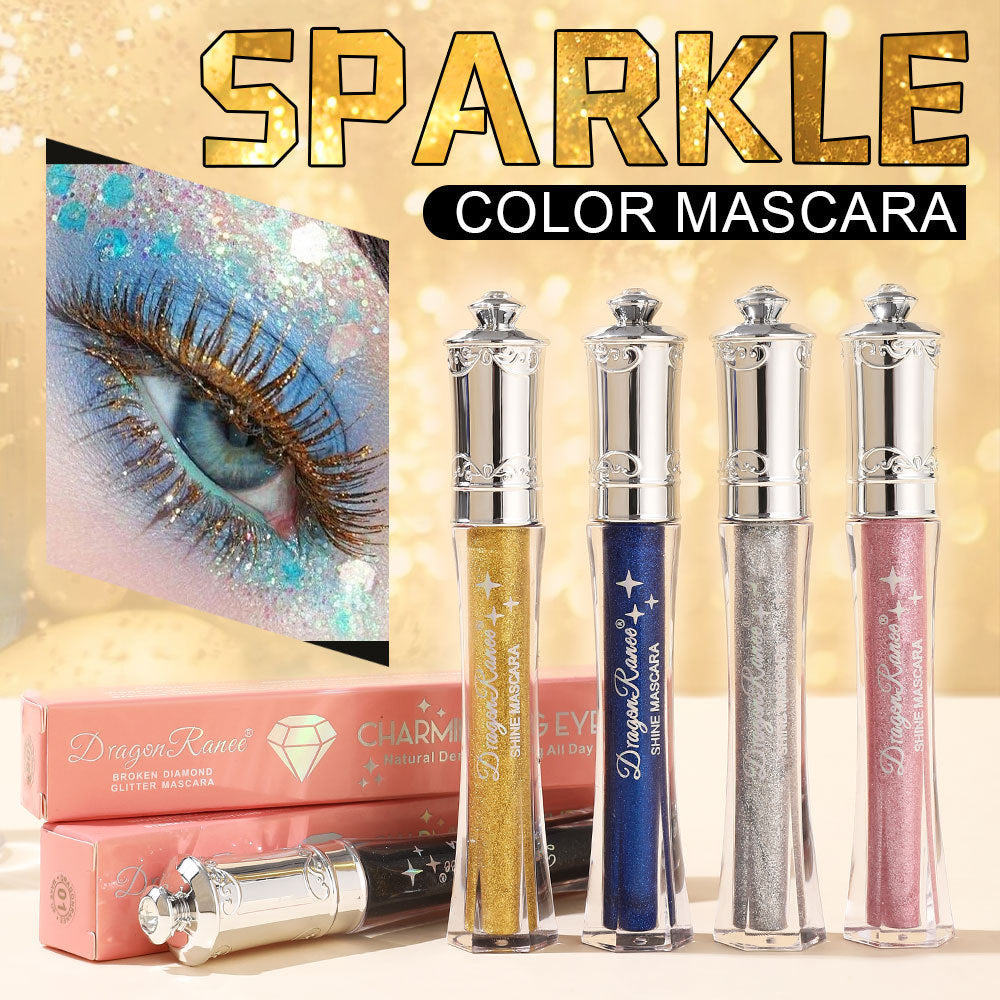 ✨Sparkle Color Mascara – Långvarig, smetar inte, perfekt för fester och cosplay