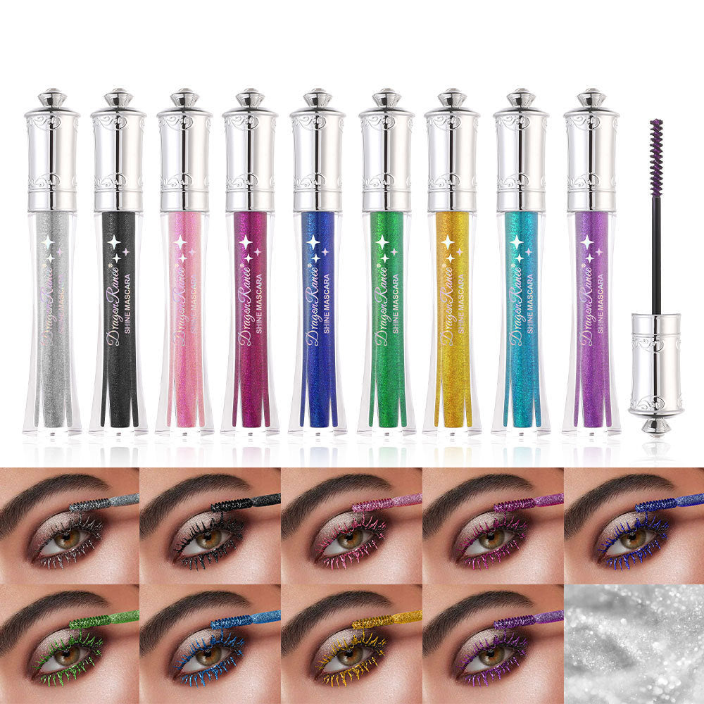 ✨Sparkle Color Mascara – Långvarig, smetar inte, perfekt för fester och cosplay