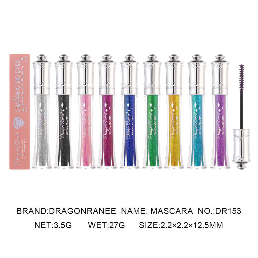 ✨Sparkle Color Mascara – Långvarig, smetar inte, perfekt för fester och cosplay