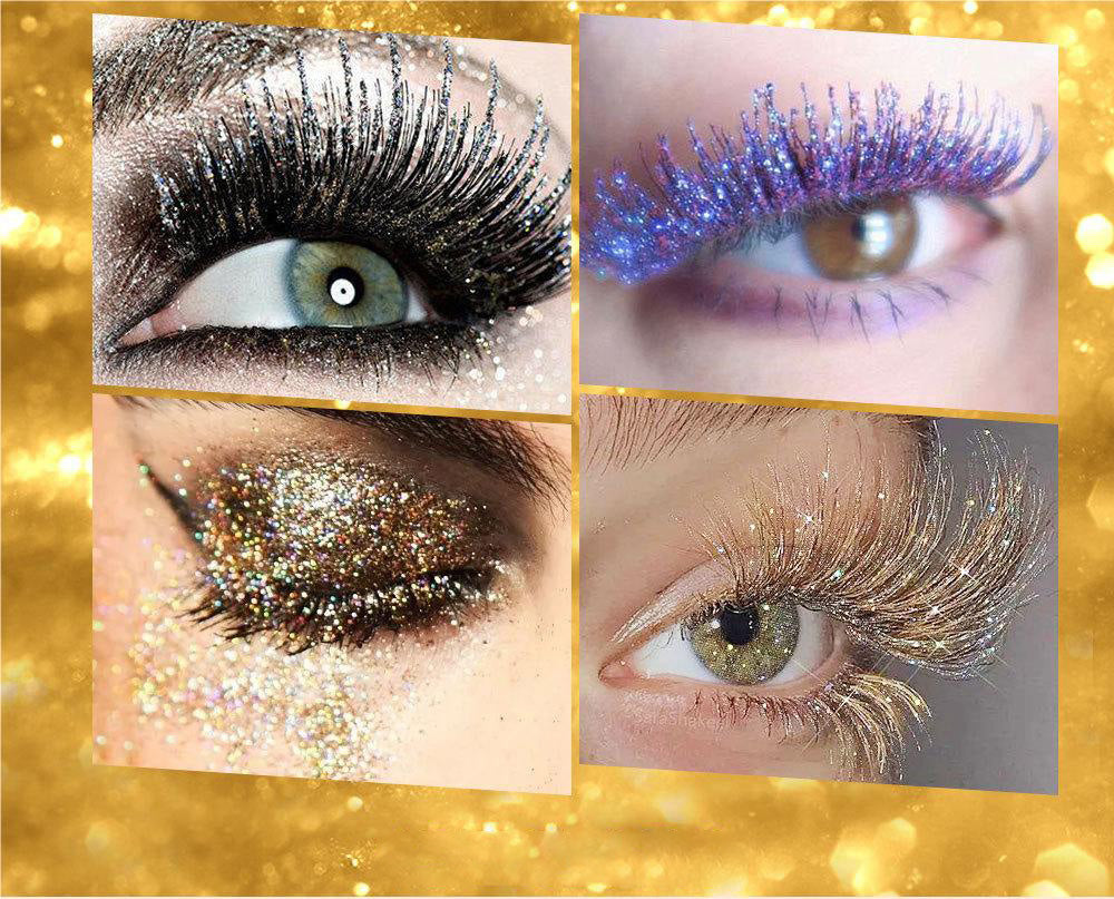 ✨Sparkle Color Mascara – Långvarig, smetar inte, perfekt för fester och cosplay