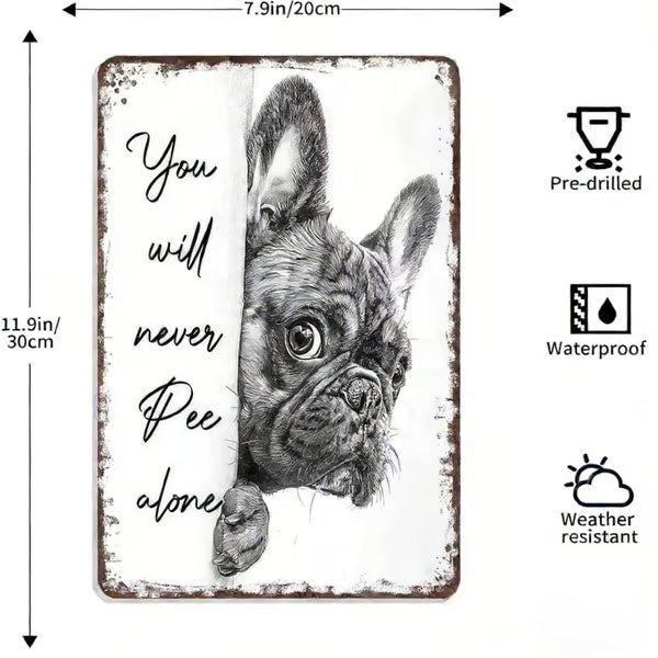 Vintage svartvit väggkonst för katt och höglandsboskap