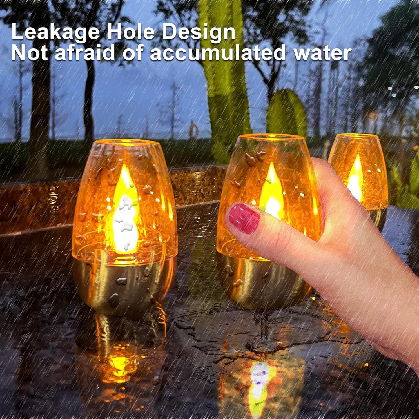 Cool soldriven låglampa