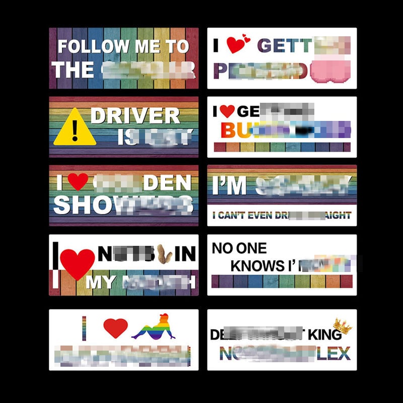 Specialerbjudande: 49 % rabatt🔥 10 stycken stötfångarstickers