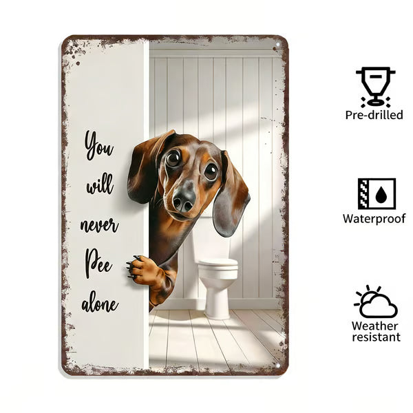 Vintage svartvit väggkonst för katt och höglandsboskap