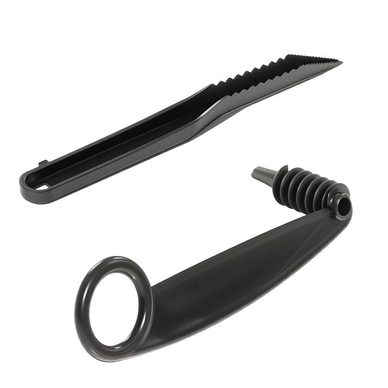 Spiral- och V-verktygsduo för fruktdekoration